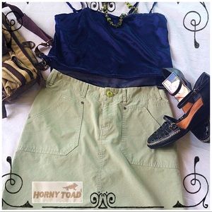 NWOT Horney Toad Safari Mini Athletic Skirt 